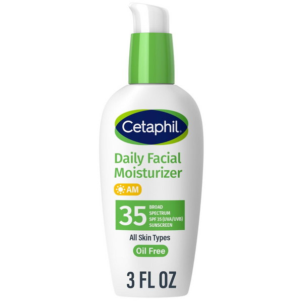 3 oz Cetaphil Daily Oil Free Facial Moisturizer With SPF 35