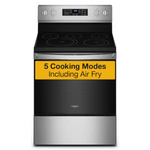 Whirlpool 5.3 Cu. Ft. Freestanding Electric Convection Range With Air Fry