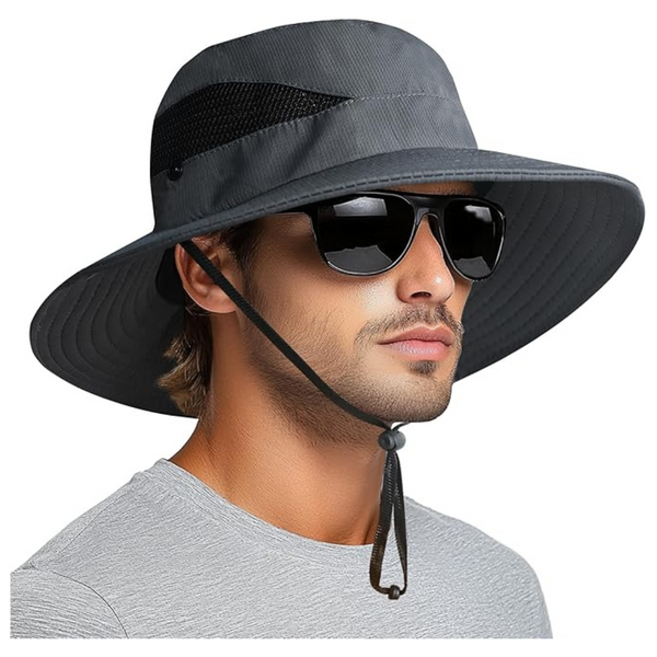 PFFY 3" Wide Brim UPF 50+ Sun Bucket Classic Hat (3 Colors)