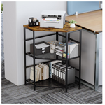 Corner Printer Stand With Charging Station