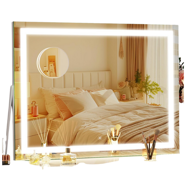 15"x 11" LED Smart Touch Control Vanity Mirror With Lights