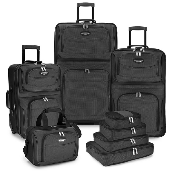 Travel Select Amsterdam Expandable Rolling Upright Luggage (8-Piece Set)