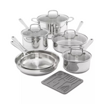 11-Piece The Cellar Stainless Steel Cookware Set