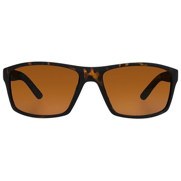 Panama Jack Men's Rubber Tort Wrap 54mm Sunglasses
