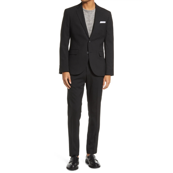 Nordstrom Rack Men's Extra Trim Fit Suit (Grey Folkstone)