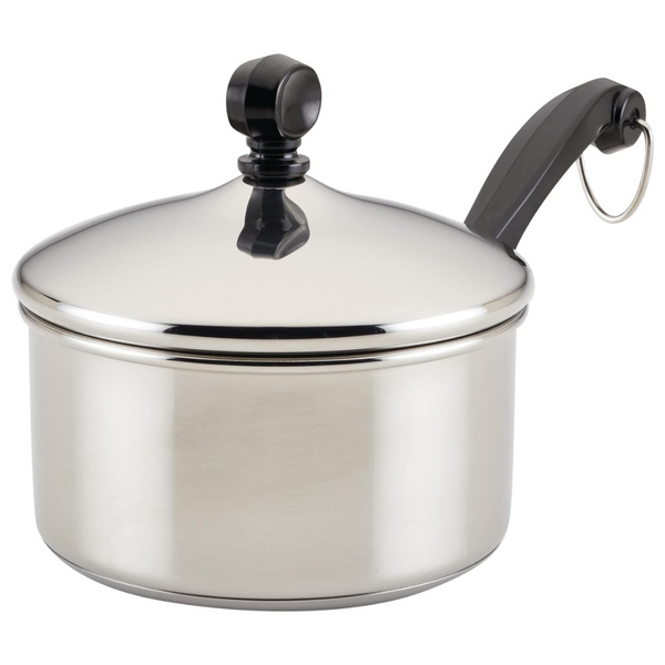 Farberware Classic Stainless Steel 1 Quart Sauce Pan/Saucepan w/ Lid