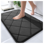 30" x 20" Ultra Soft And Absorbent Memory Foam Bath Mat