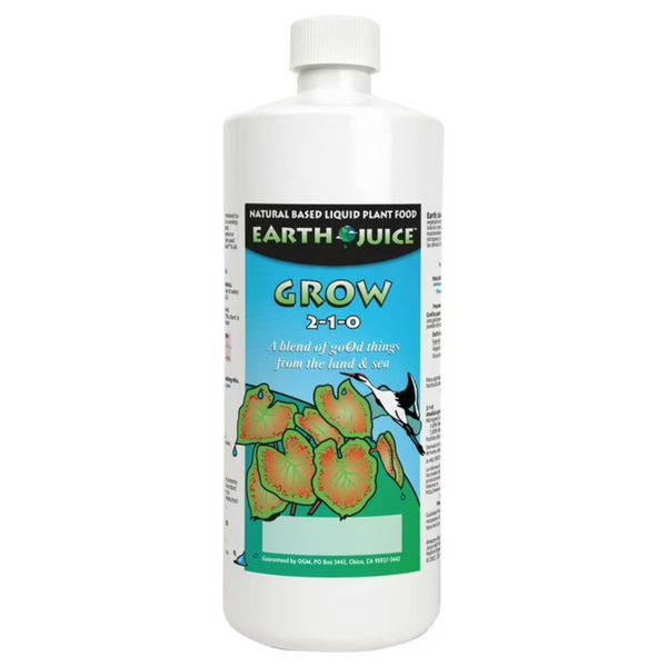 Earth Juice Grow Plant Food 2-1-0 Fertilizer (32 oz)
