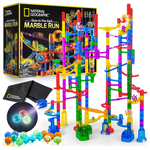 National Geographic 250-Piece Glowing Marble Run Construction Set