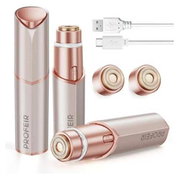 Profeir Women's Rechargeable Painless Face Hair Removal Device