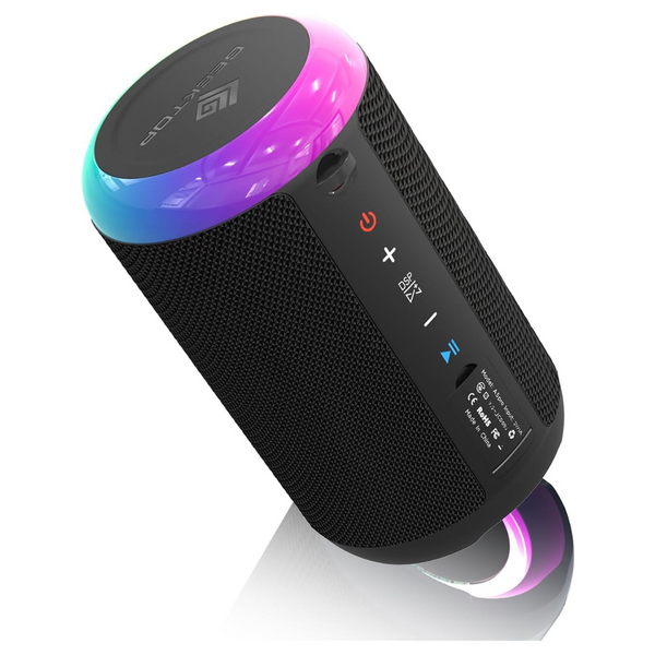 Portable Bluetooth Speaker With LED Lights