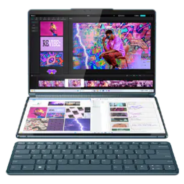 Lenovo Yoga Book 9i 13.3" 3K Dual Screen Laptop (Ultra 7 155U / 16GB RAM / 1TB SSD)