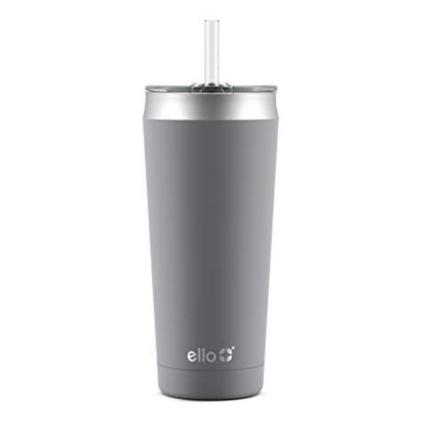 24 oz Ello Beacon Vacuum Insulated Stainless Steel Tumbler With Optional Straw