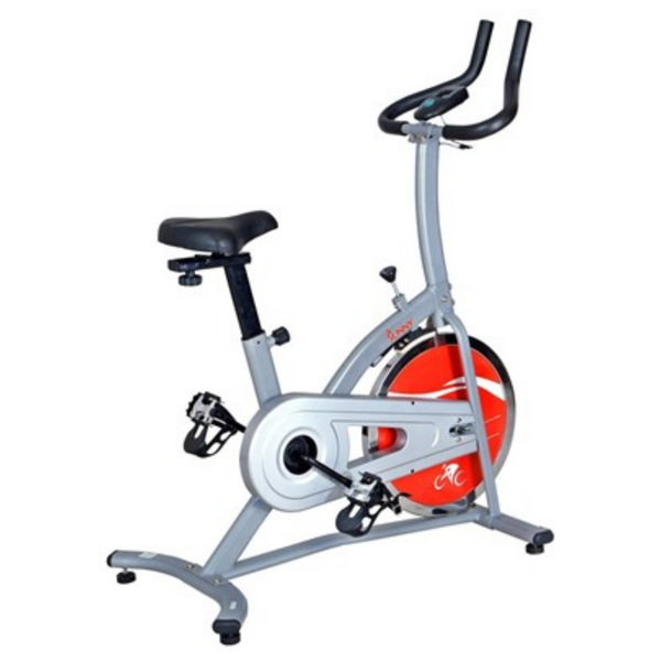 Sunny Health & Fitness Indoor Cycling Exercise Bike With LCD Monitor