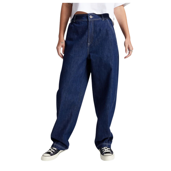 Converse Women's Woven Denim Barrel Pants