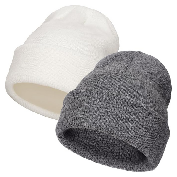 2-Pack Aqokka Baby Boy Girl Kids Toddler Winter Beanie