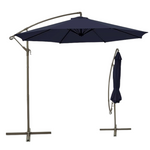 10ft Offset Cantilever Hanging Outdoor Patio Umbrella