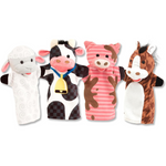 Melissa & Doug Farm Friends Hand Puppets (Set Of 4)