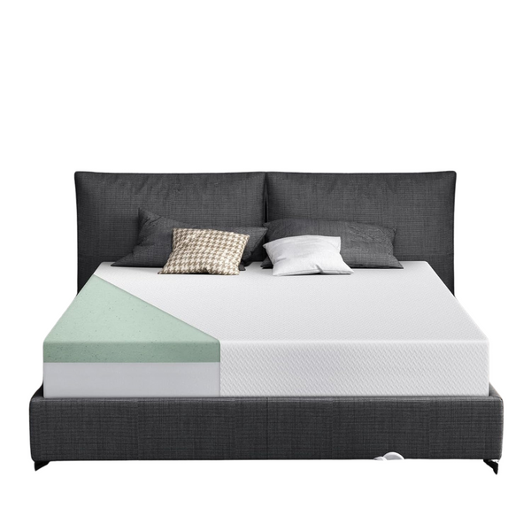 8" Firm Twin Size Gel Memory Foam Mattress With Tencel Cover