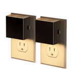2-Pack 3000K Modern Automatic Night Lights Plug Into Wall