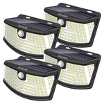4-Pack Aootek Solar Lights 120 LEDs With Lights Reflector