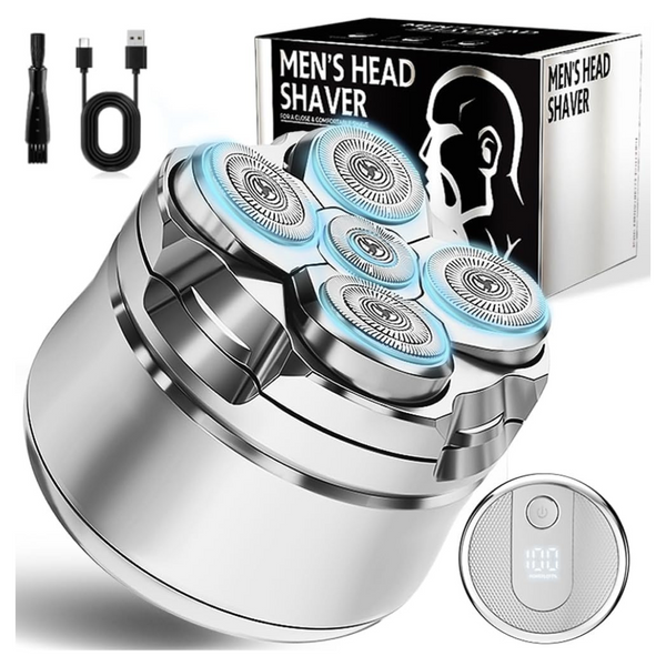 Waterproof Cordless Electric Head Shavers For Bald Men