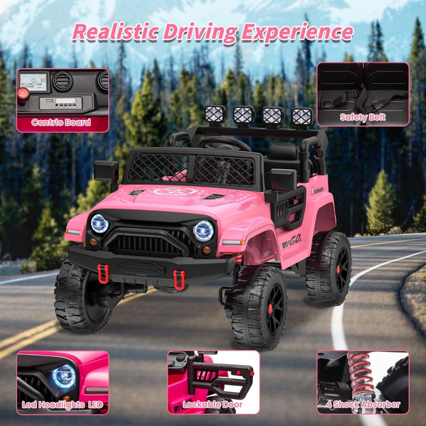 Kids 2 Seater 24V Ride on Truck Car Electric Off-Road Vehicles