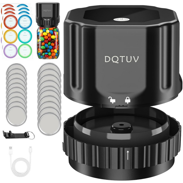 Electric Mason Jar Vacuum Sealer Kit