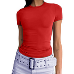 Abardsion Women's Casual Basic Going Out Crop Tops