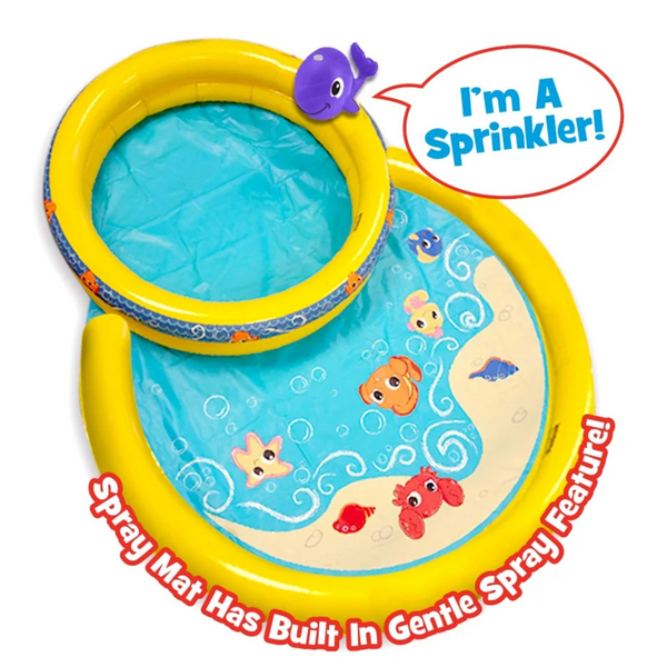 Little Tikes My First Lil Water Park Round Splash Pool