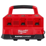 Milwaukee M18 18V Lithium-Ion Packout 6-Port Rapid Charger