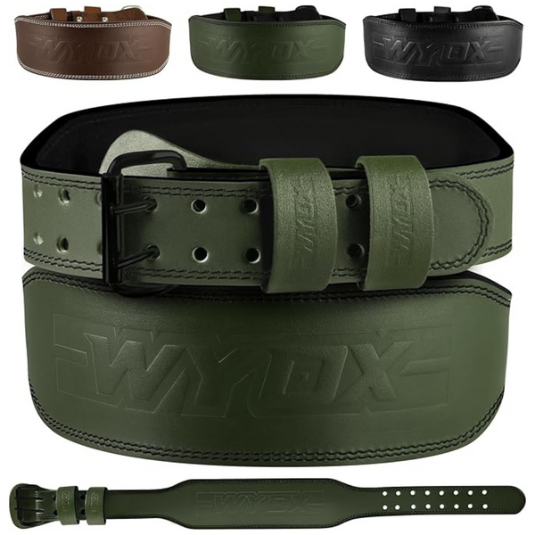 4" Padded Lumbar Back Support Weight Lifting Belt