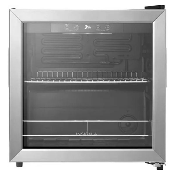 Insignia 48-Can Stainless Steel Beverage Cooler