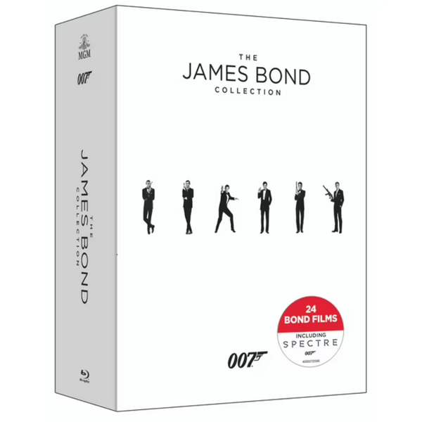 The James Bond Collection 24-Disc Set (Blu-ray)