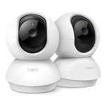 2-Pack TP-Link Tapo 2K Pan & Tilt Wi-Fi Security Camera For Baby Monitor