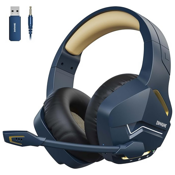 50MM Noise Canceling Bluetooth Gaming Headset