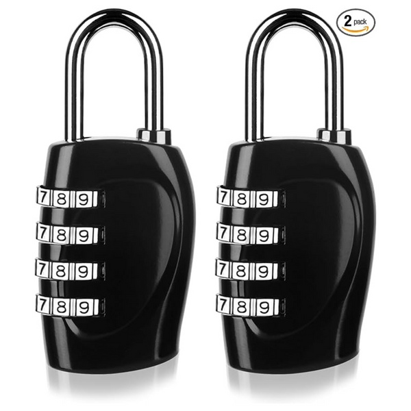 2-Pack Greoil 4 Digit Combination Outdoor Padlock