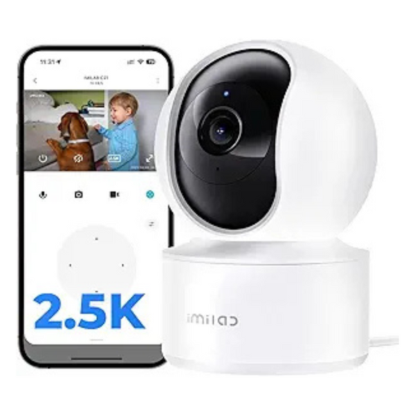 IMILAB C21 2.5K 360 View Indoor Security Camera W/Night Vision