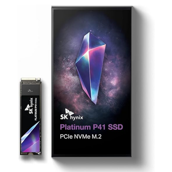 SK hynix Platinum P41 2TB PCIe NVMe Gen4 M.2 2280 Internal Gaming SSD