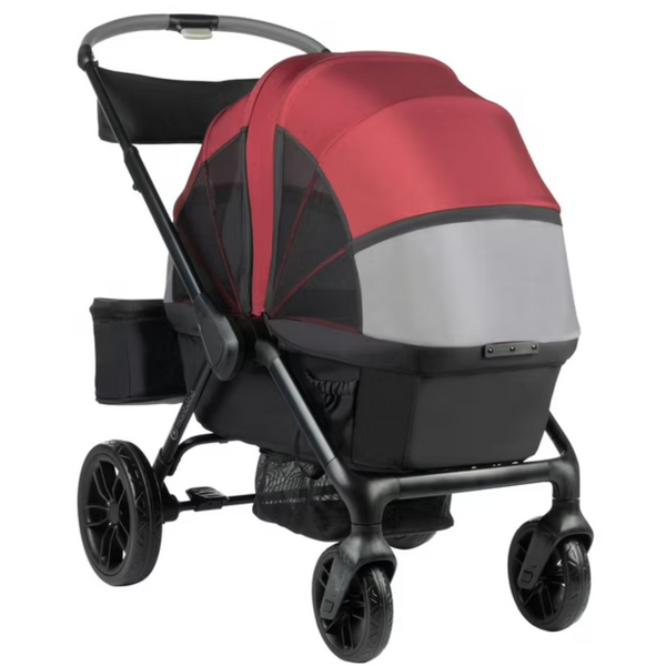 Monbebe Everyday Outings Wagon Stroller (Cardinal Red)