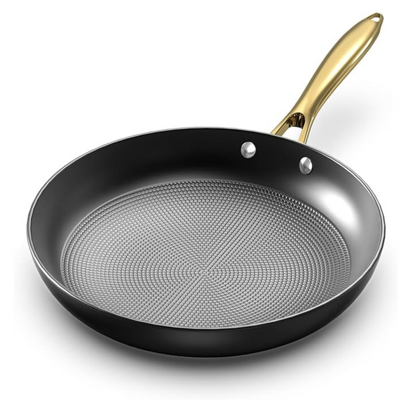 Imarku 12 Inch Cast Iron Professional Non Stick Frying Pan