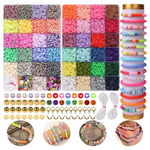XSEINO 9, 000 Pcs Clay Beads Bracelet Making Kit