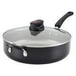 Farberware Smart Control Nonstick Jumbo Cooker/Saute Pan With Lid And Helper Handle, 6 Quart