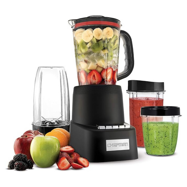 Chefman Countertop + Travel 12-Piece Dynamic Blending System