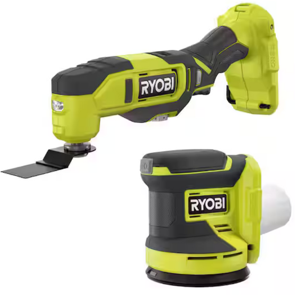 Ryobi ONE+ 18V Cordless 2-Tool Combo Kit With Multi-Tool