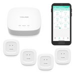 YoLink Smart Home Starter Kit With Hub & 4 Water Leak Sensors