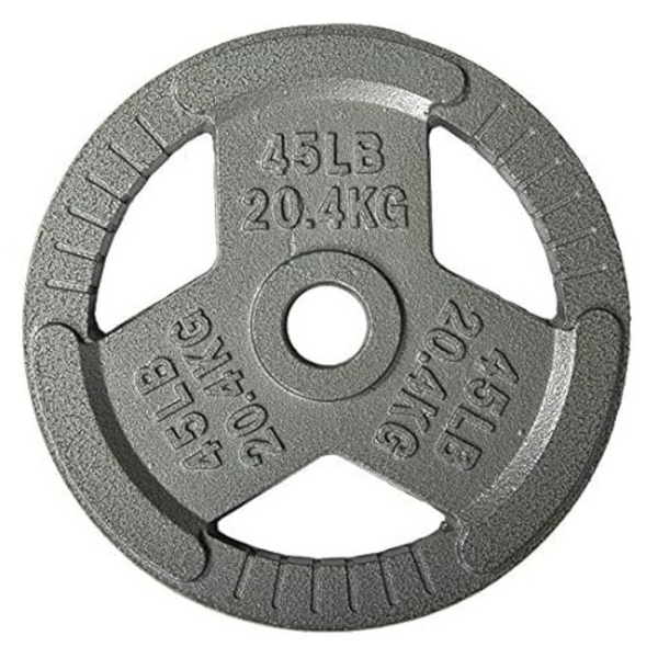 Fitvids Cast Iron Plate Weight Plate (2" Center, 45LB)