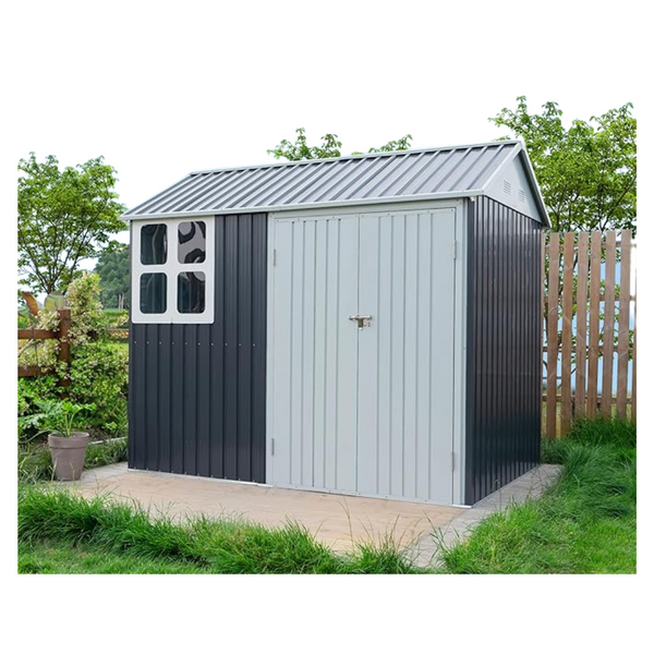 VanAcc 10ft x 8ft x 8ft 4-Pane Window Nordic Cottage Storage Sheds
