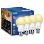 4-Pack TP-Link Tapo L510E 800 Lumens Smart Light Bulb