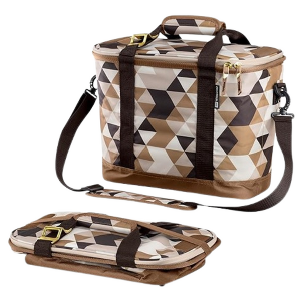 CleverMade Collapsible Insulated 24 Can Leakproof Soft Cooler Bag